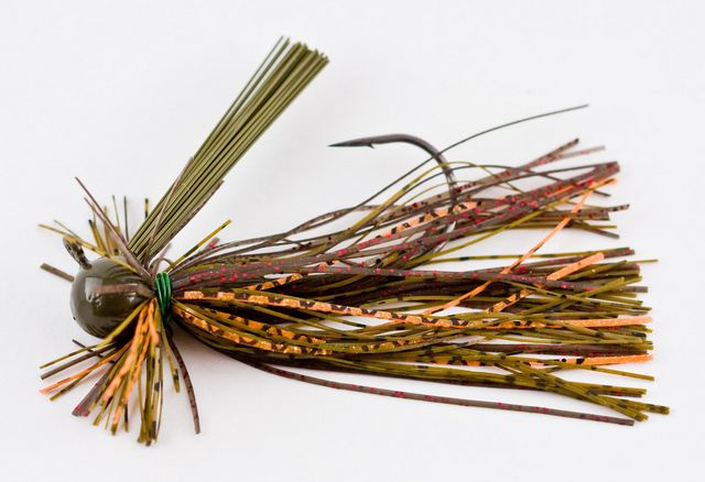 Pro Finesse Green pumpkin Red Craw